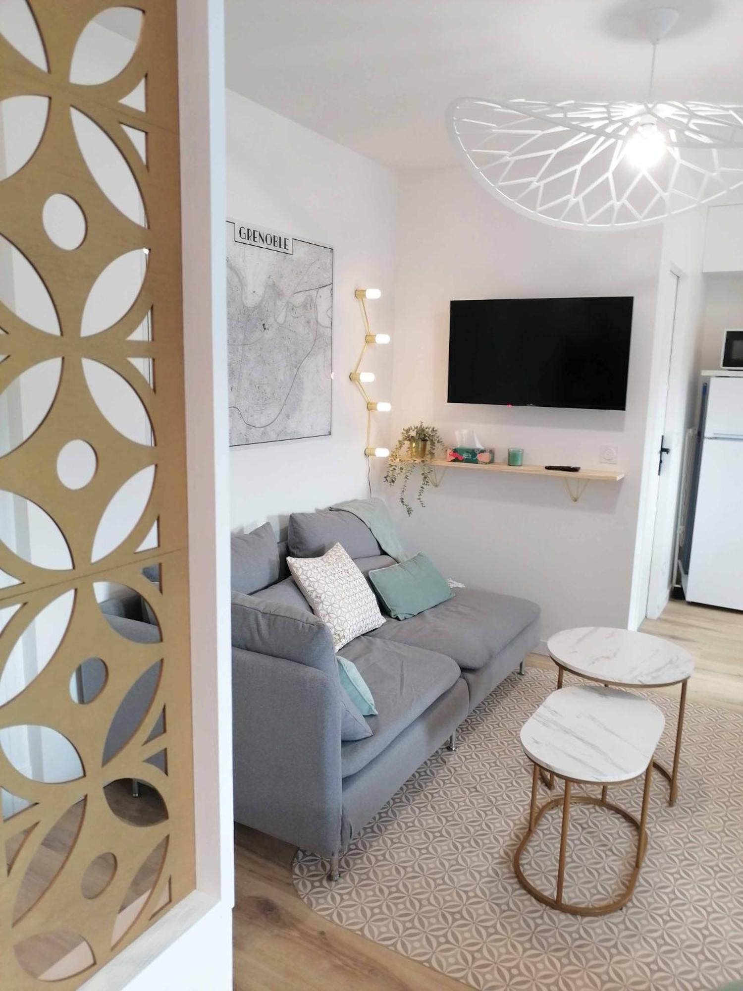 Appartement Hagaki Vue Panoramique Proche Gare Netflix Grenoble Eksteriør bilde
