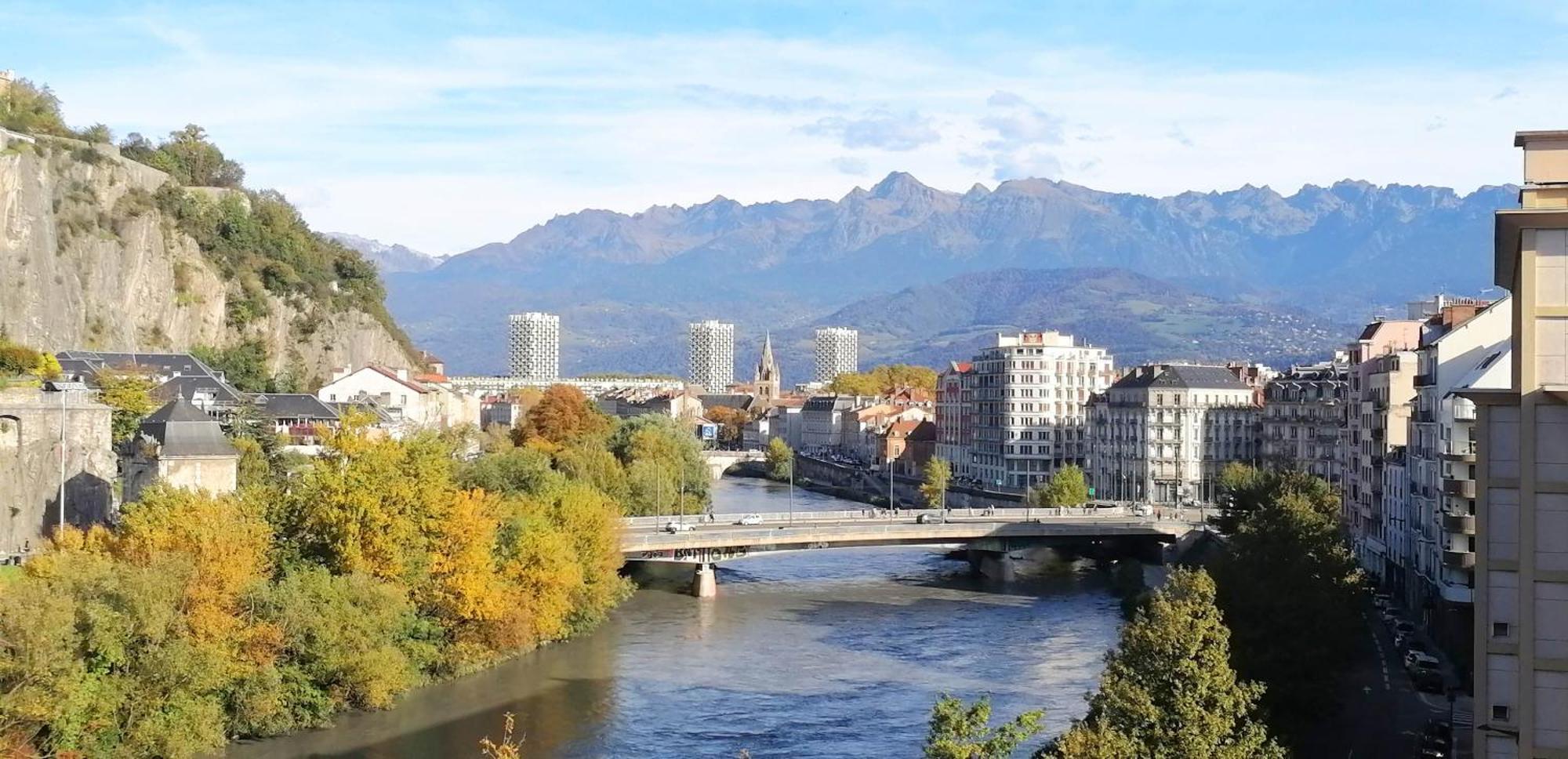 Appartement Hagaki Vue Panoramique Proche Gare Netflix Grenoble Eksteriør bilde